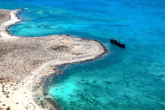 Swimming and snorkeling in the shallow waters of Balos lagoon