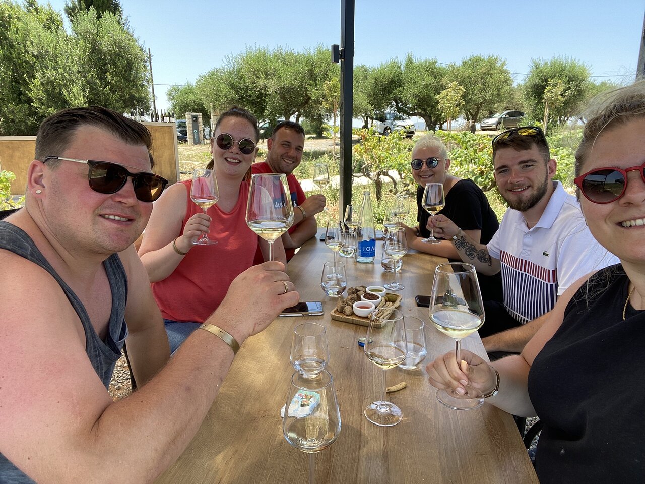 Wine tasting with traditional Cretan wines in a local winery